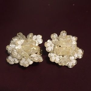 Vintage Mid-Century Clip-On Earrings